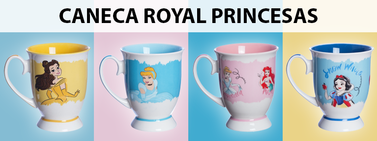 M - Canecas Royal - Princesas