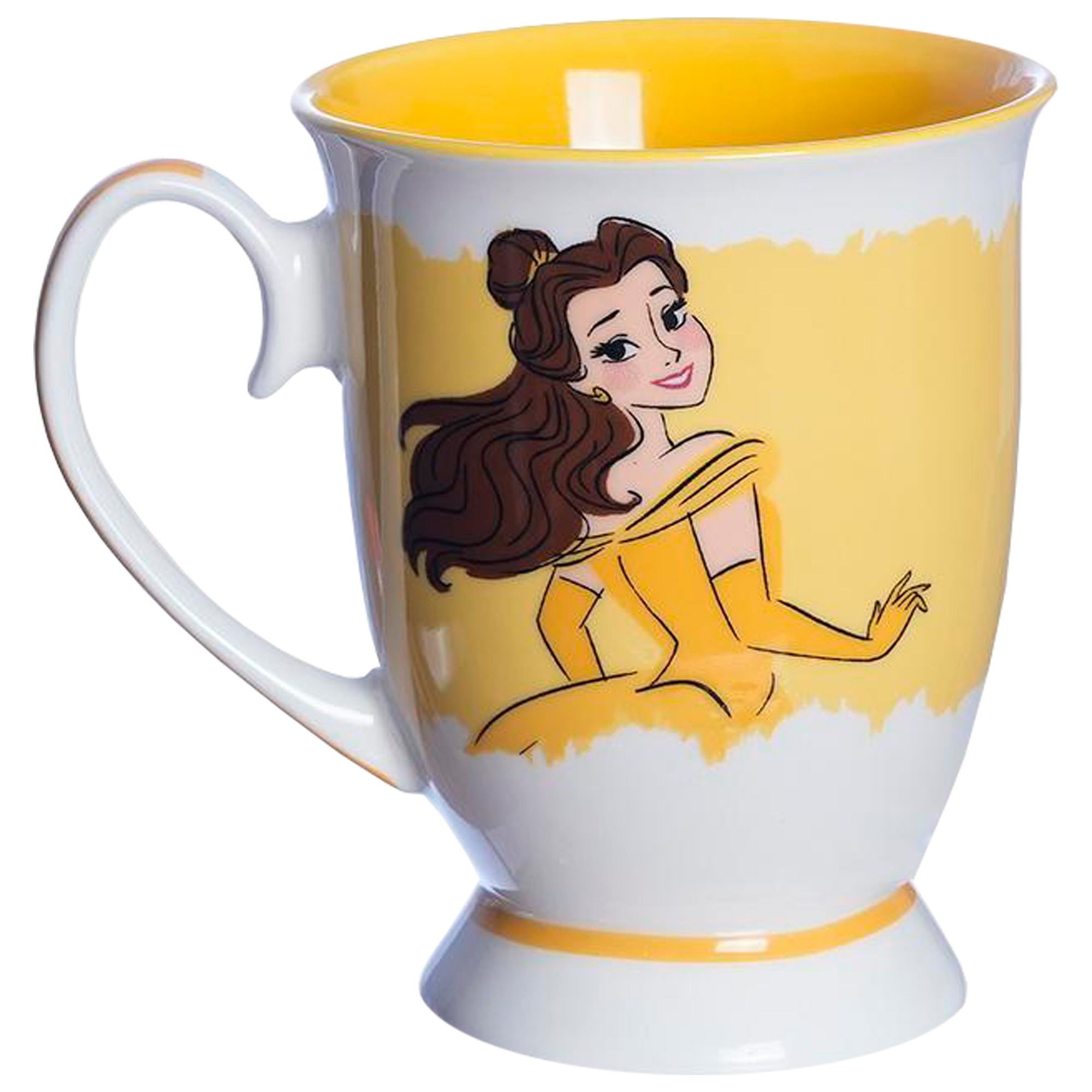 Caneca de Cerâmica 300ml Royal Princesa Bela Disney Zona Criativa