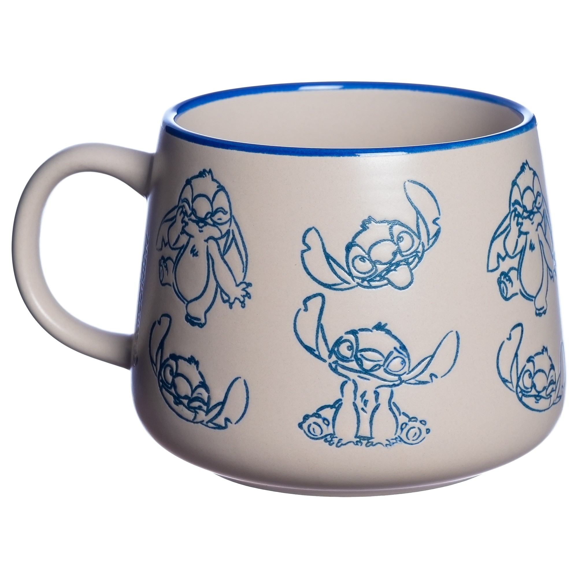 Caneca de Cerâmica Moma 500ml Stitch Disney Zona Criativa