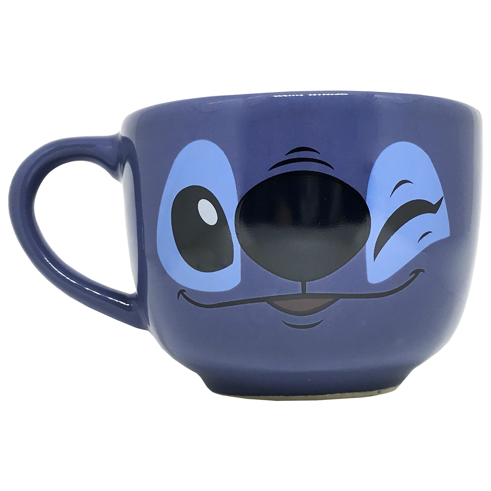 Caneca de Cerâmica para Sopa 500ml Stitch Disney Zona Criativa