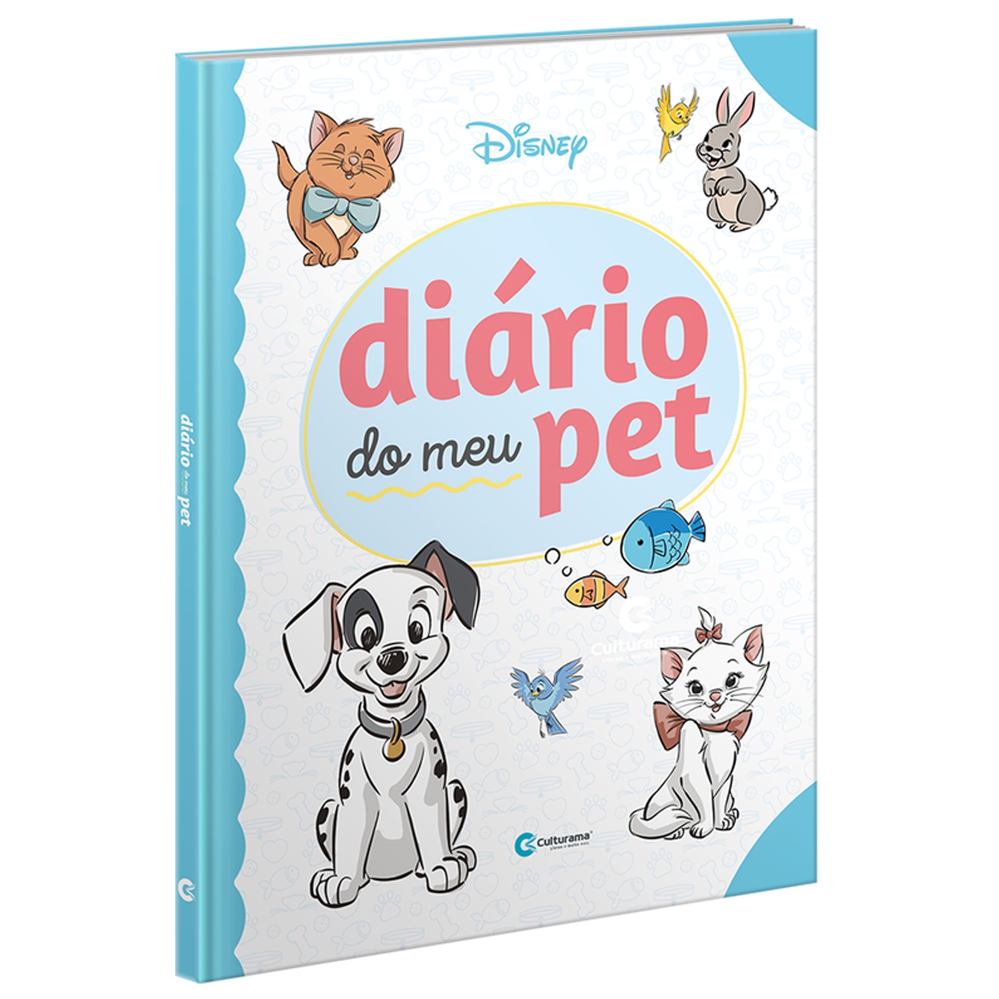 Diário do Meu Pet Disney Capa Dura Culturama