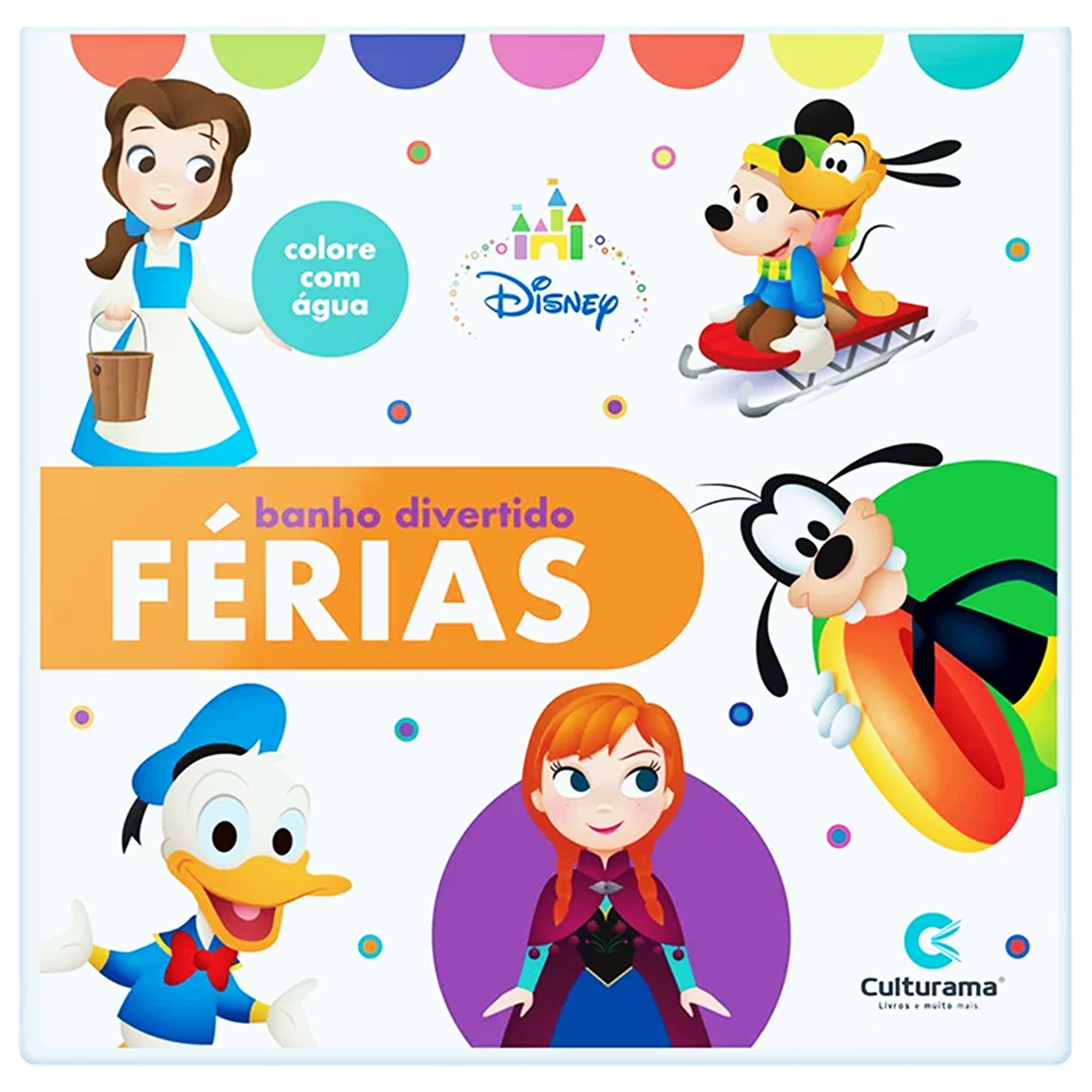 Livro de Banho Mágico Disney Baby Férias Culturama