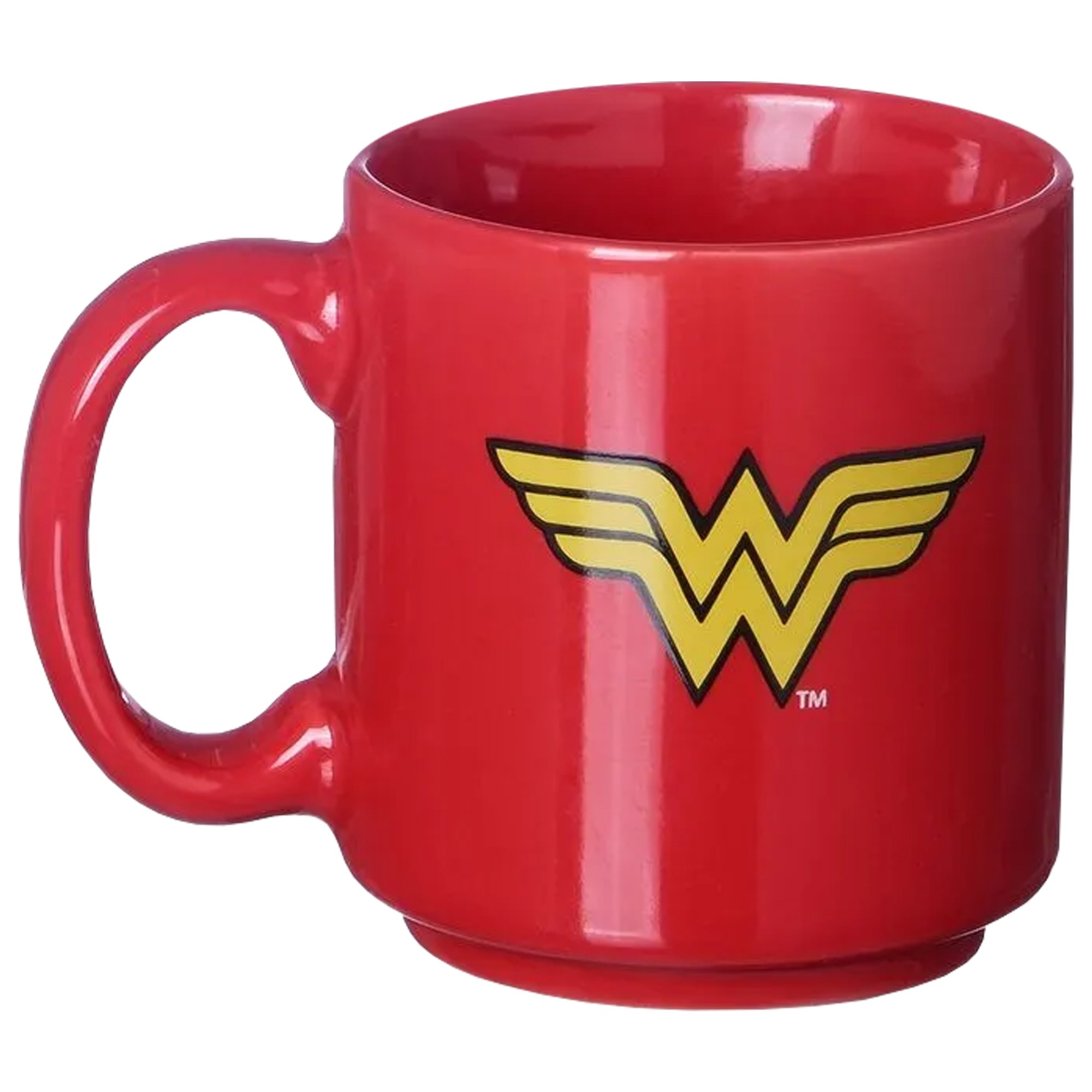 Mini Caneca de Cerâmica 100ml Mulher-Maravilha DC Comics Zona Criativa