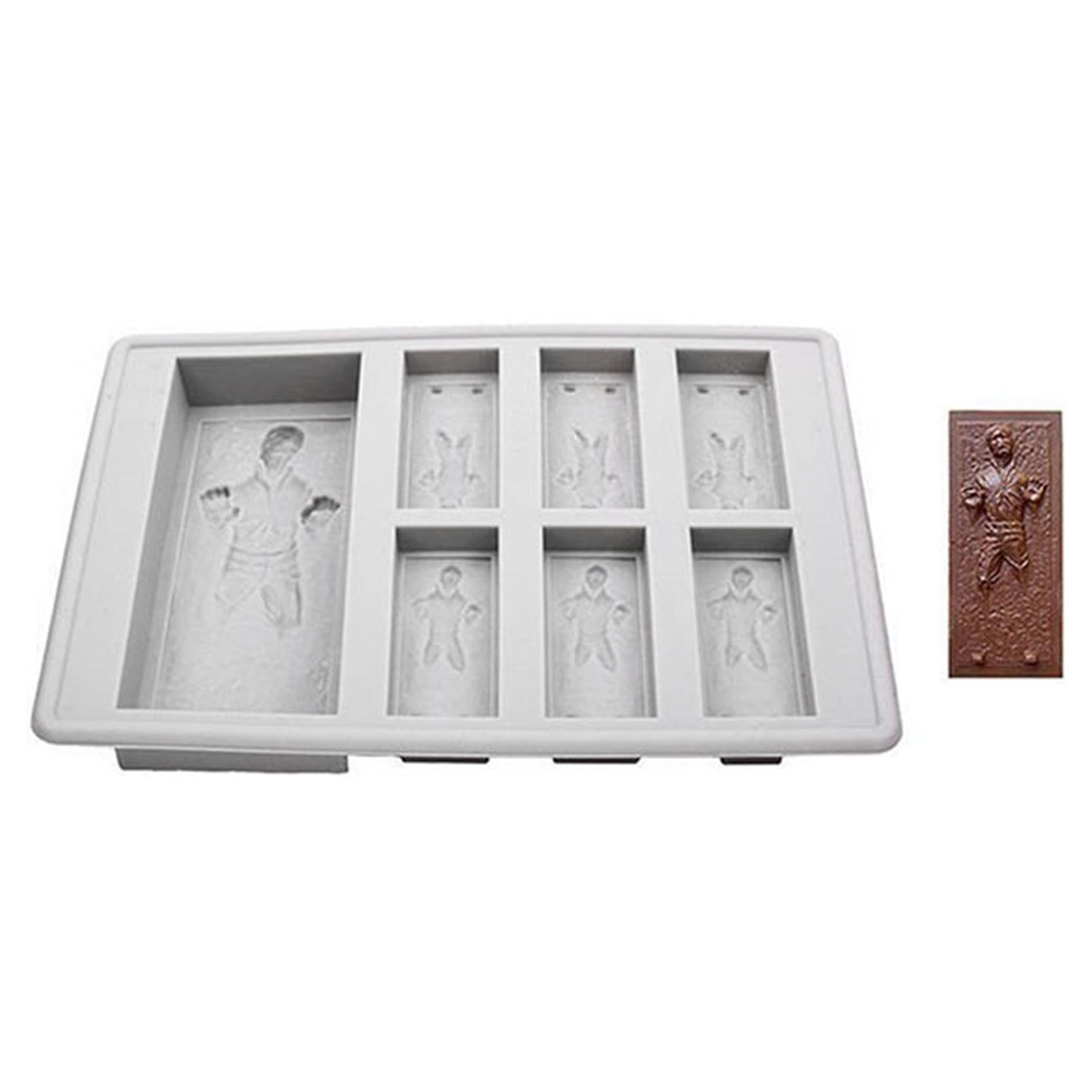 Forma de Silicone Han Solo Congelado Carbonita Star Wars